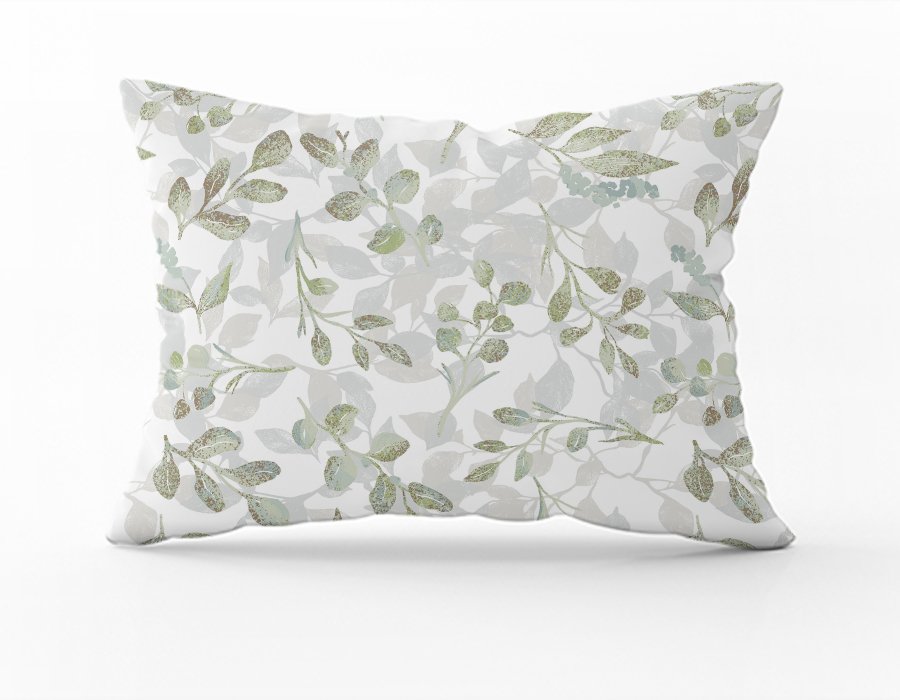 Funda Rectangular Flower Verde Antimanchas