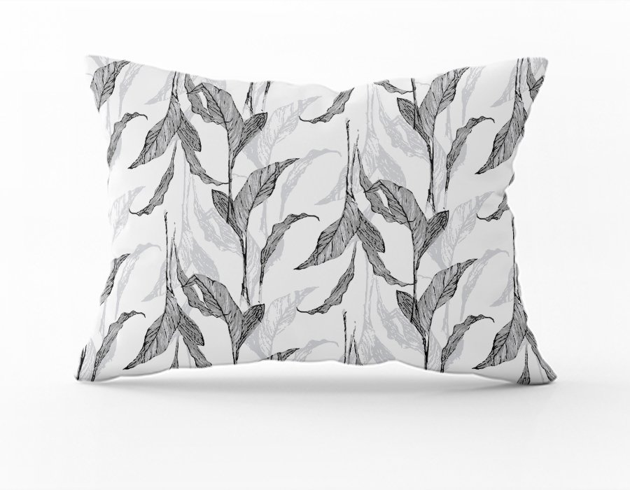 Almohadón Tropic Black (Gabardina)