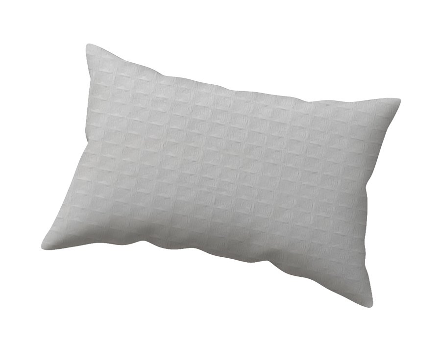 Almohadon Rectangular Blanco (Panal)