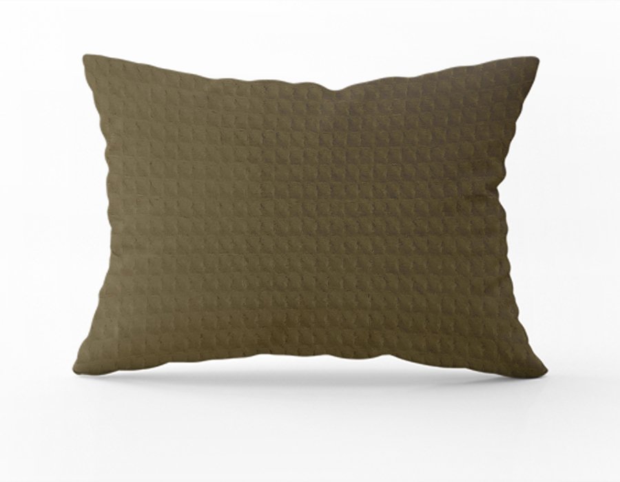Almohadon Rectangular Verde (Panal)
