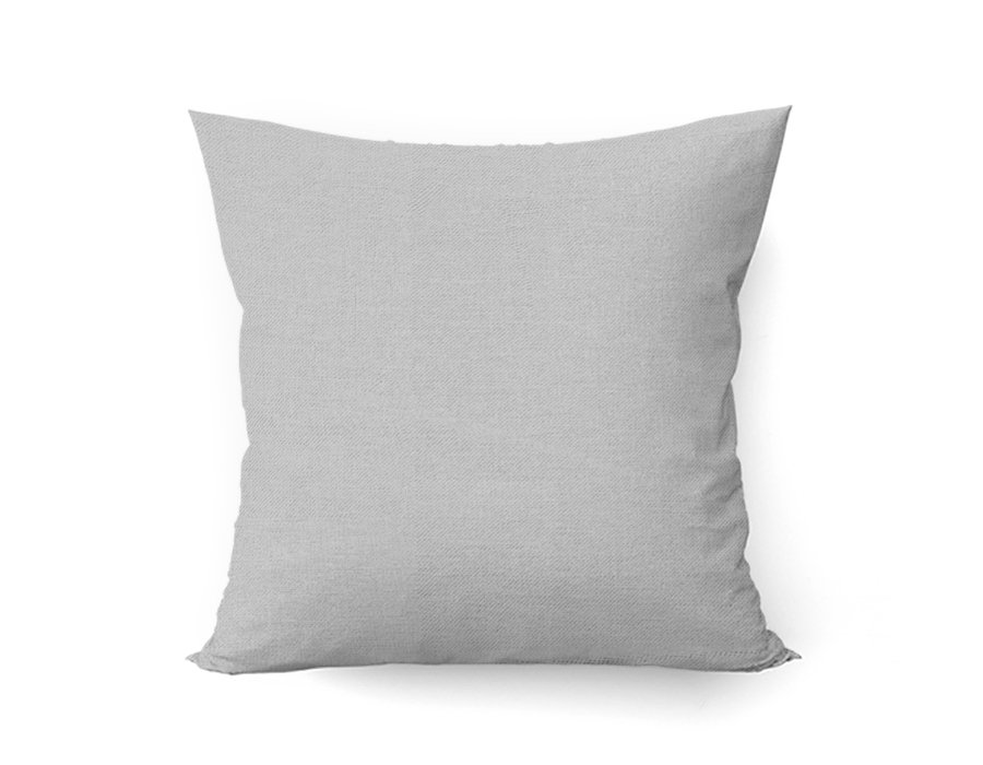 Almohadón Tusor Gris Perla