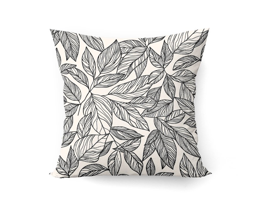 Almohadon SELVA BLACK (GABARDINA)