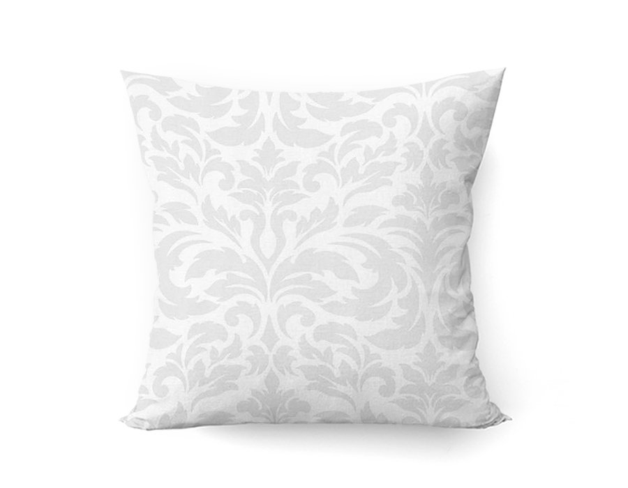 Funda Cuadrado Damasco White (Gabardina Antimanchas)