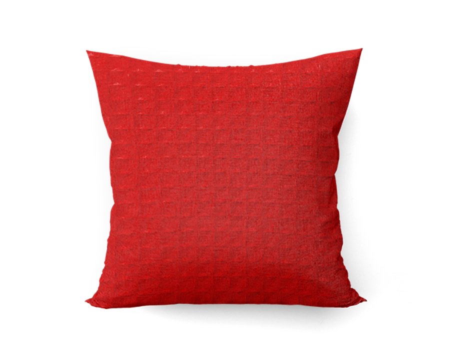 Almohadon Cuadrado Rojo Navidad (Panal)