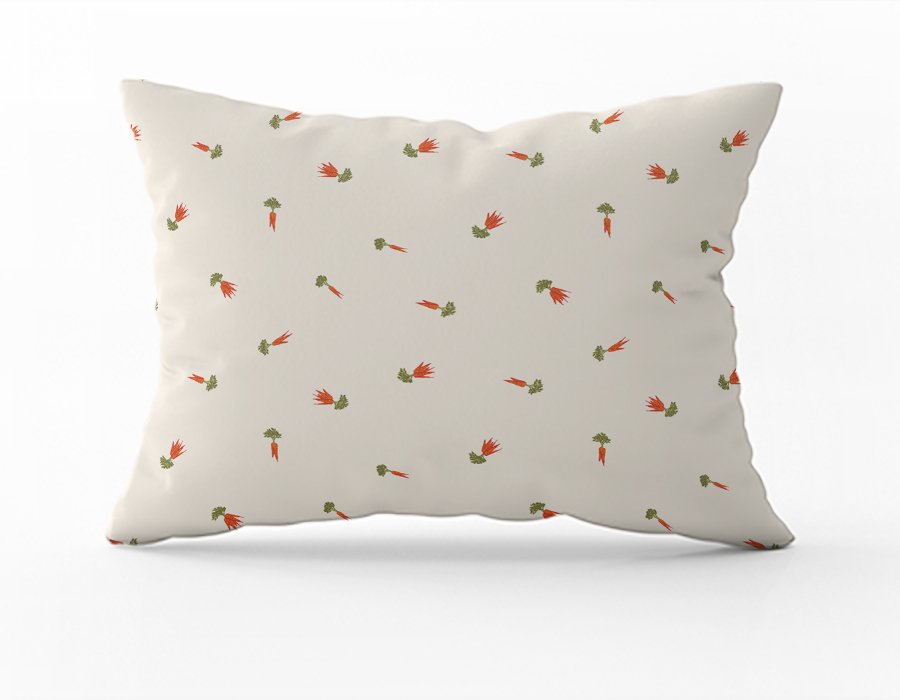 Almohadón Envasado al Vacío CARROT (GABARDINA)