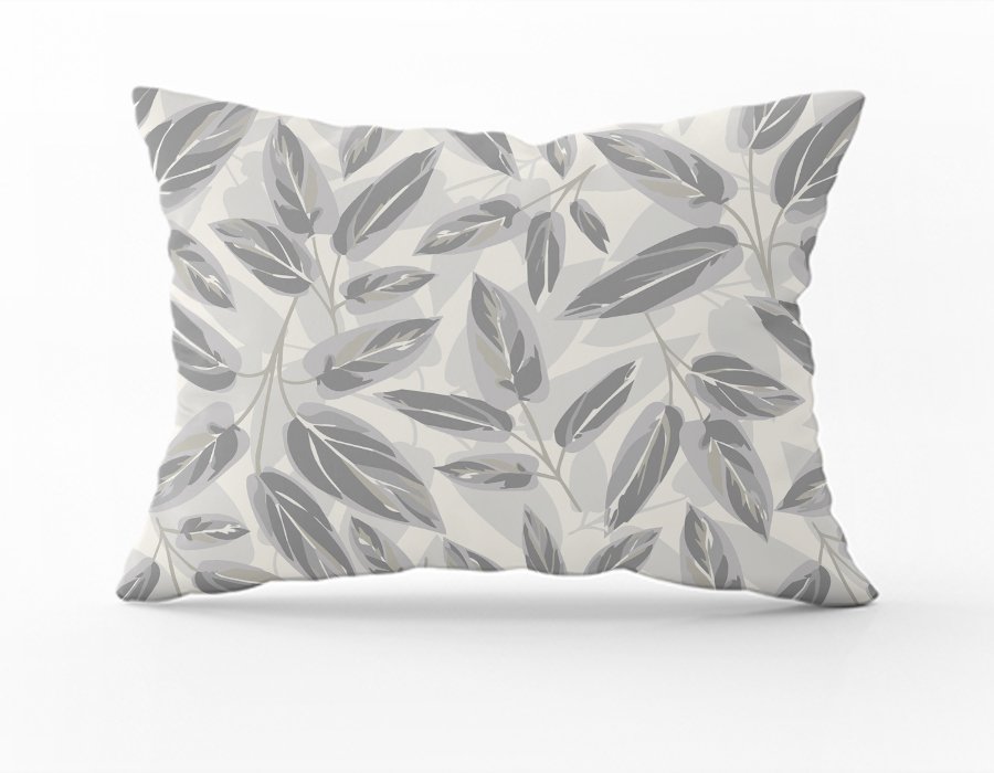 Almohadon envasado al vacio Alba Gris Antimanchas