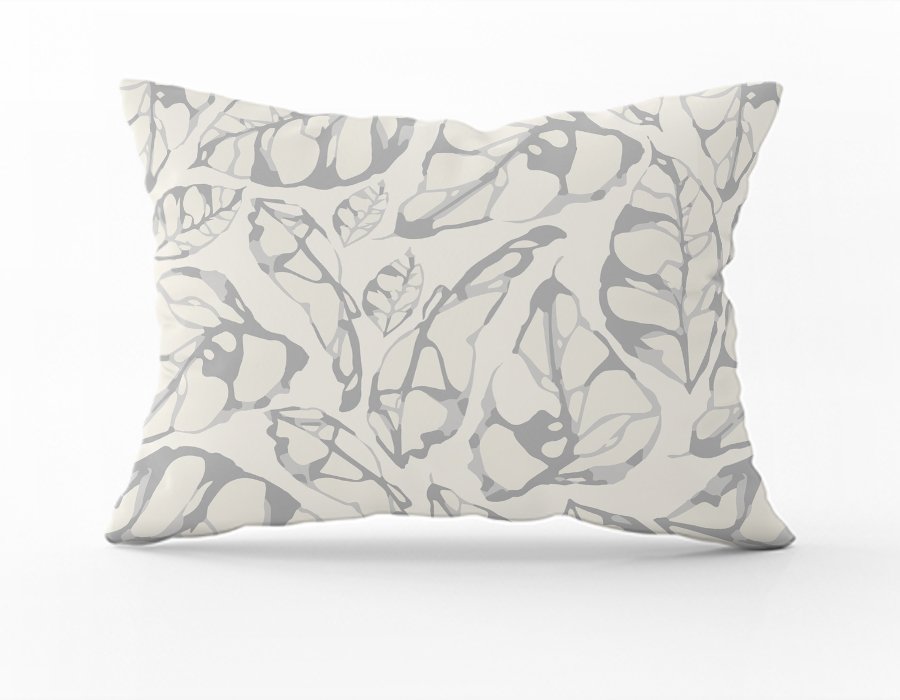 Almohadon envasado al vacio FOGLIE GRIS (GABARDINA)