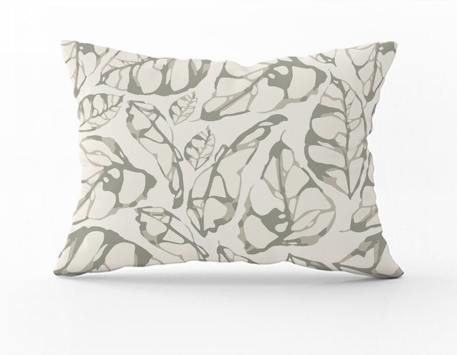 Almohadon envasado al vacio Foglie Verde  Antimanchas