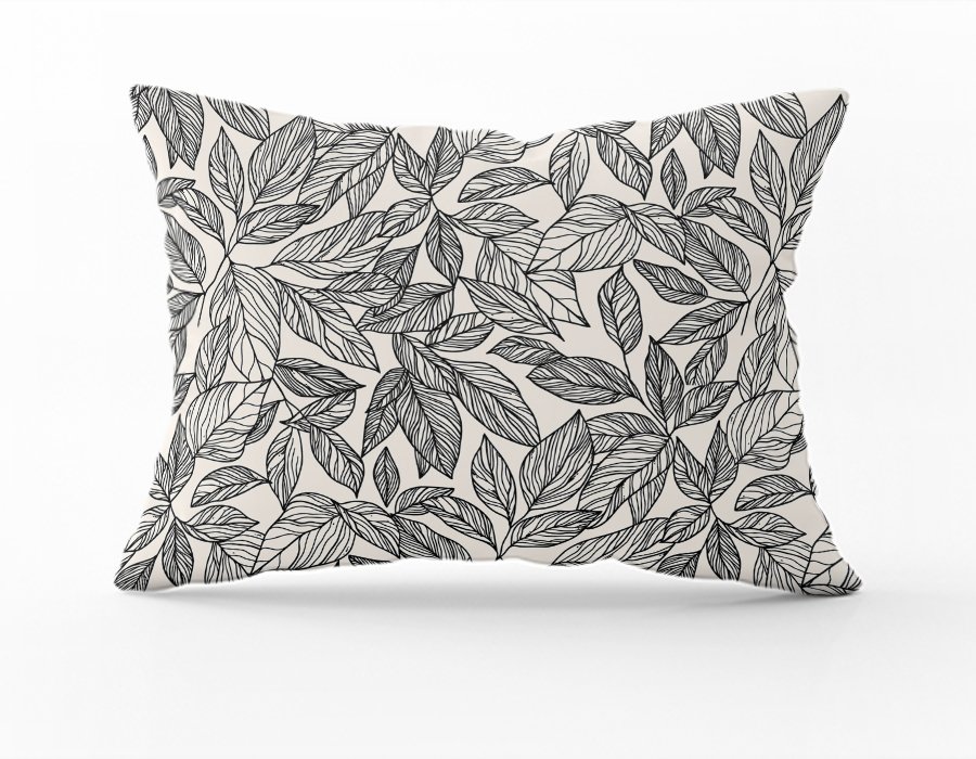 Almohadon envasado al vacio SELVA BLACK (GABARDINA)